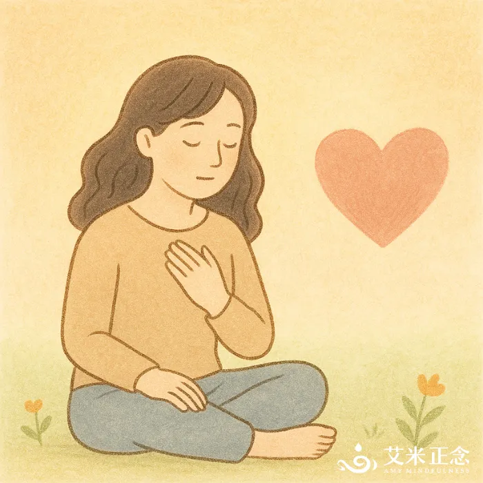 當身心無力倦怠時，你願意給自己一點時間與溫柔嗎？艾米正念