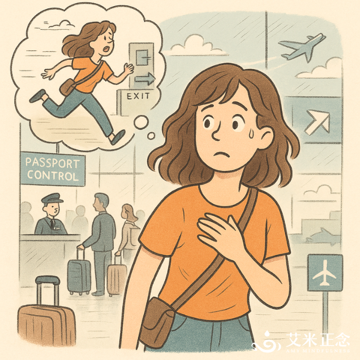 艾米正念_遺留在浦東機場的行李箱…我累了嗎